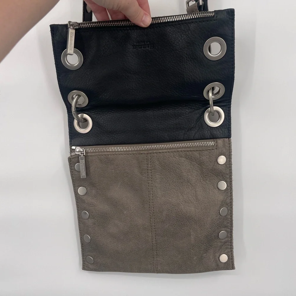 Hammitt Little Santa Monica Reversible Leather Cross Body Bag